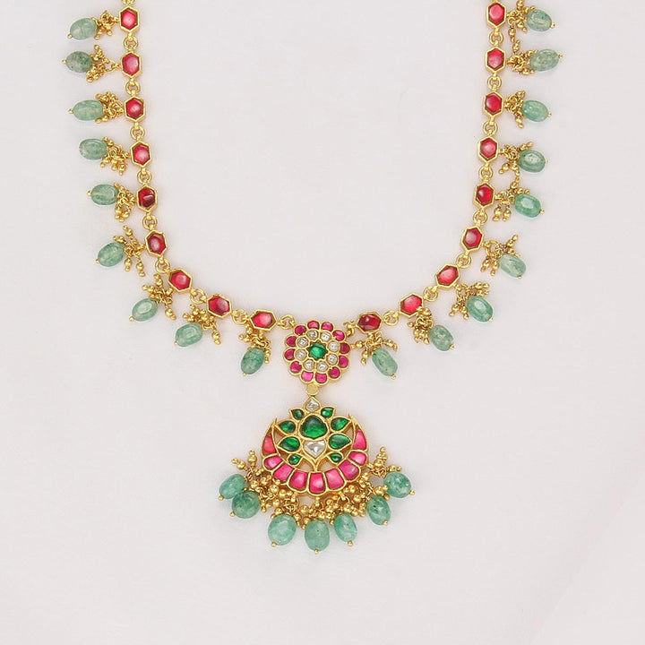 Classy Kundan Long Necklace