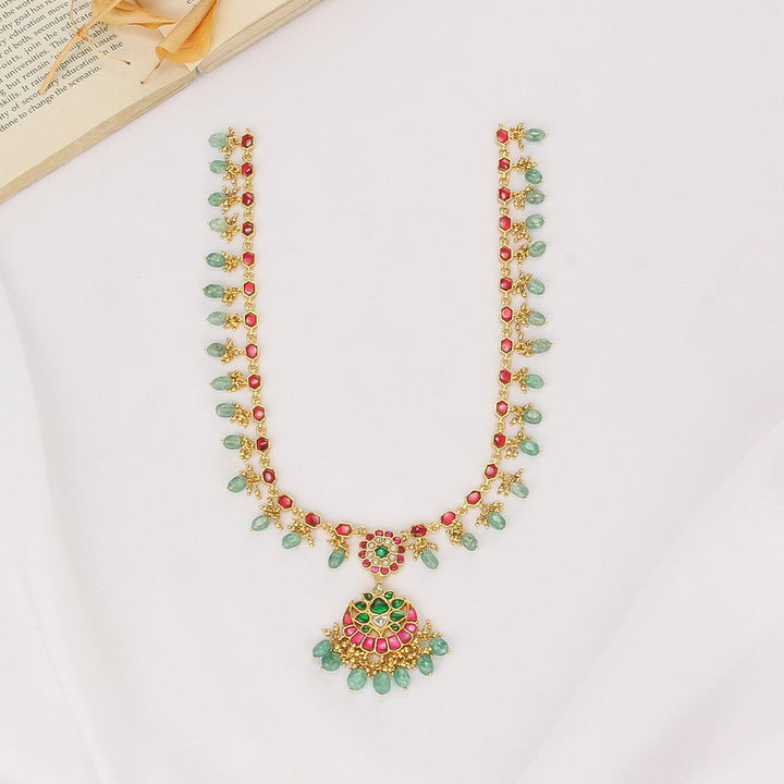 Classy Kundan Long Necklace