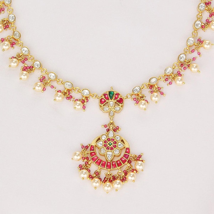 Bhanvikha Kundan Long Necklace