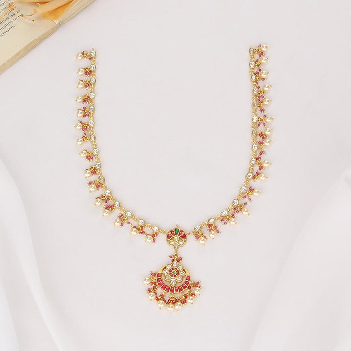 Bhanvikha Kundan Long Necklace