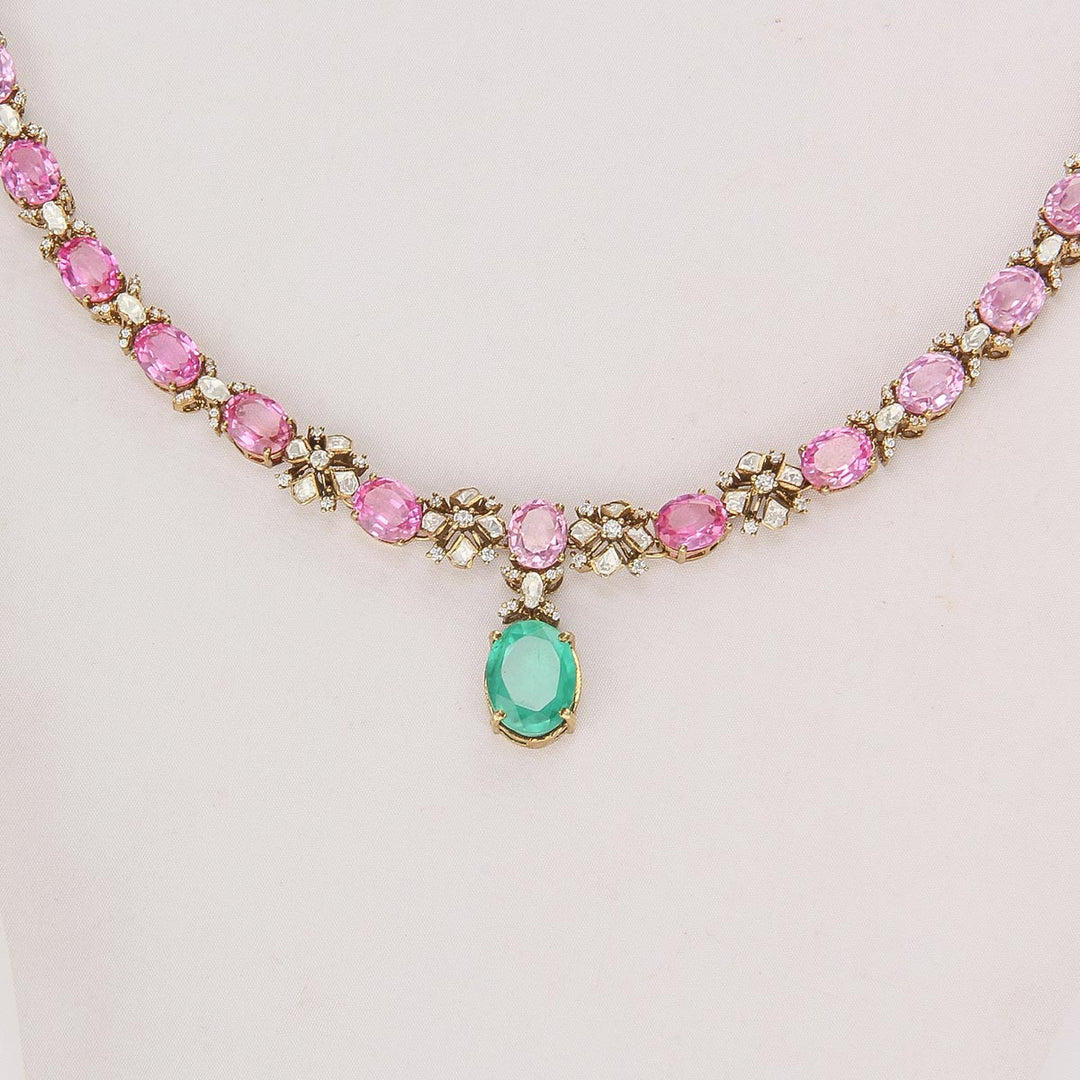 Statement Short Necklace Set