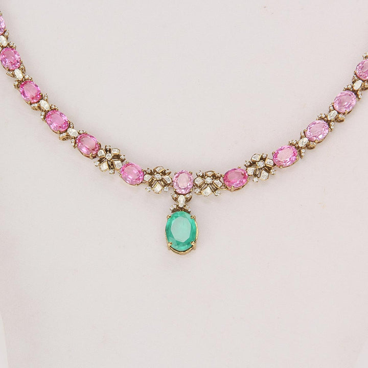 Statement Short Necklace Set