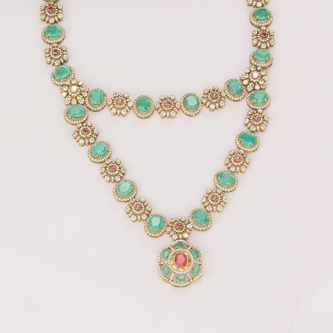 Elegant Long Necklace Set