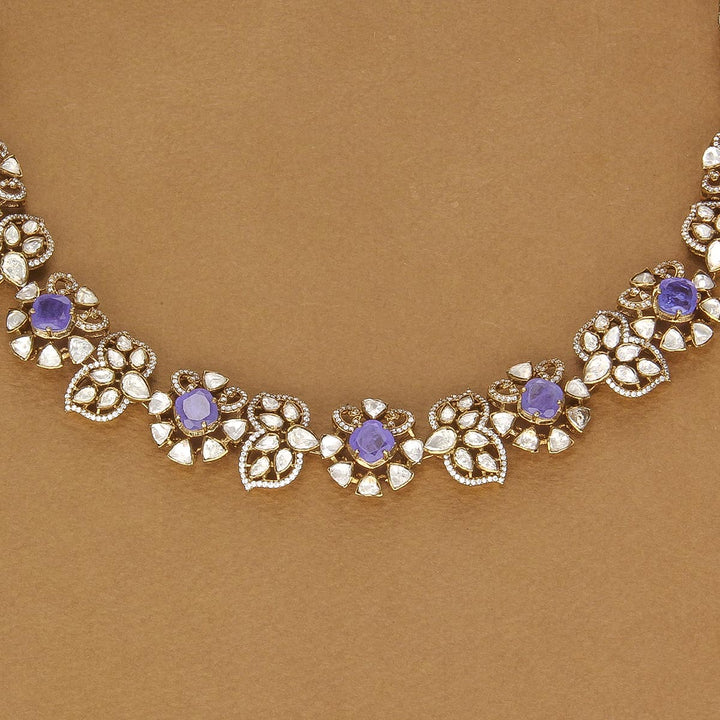 Hershitha Victorian Short Necklace Set