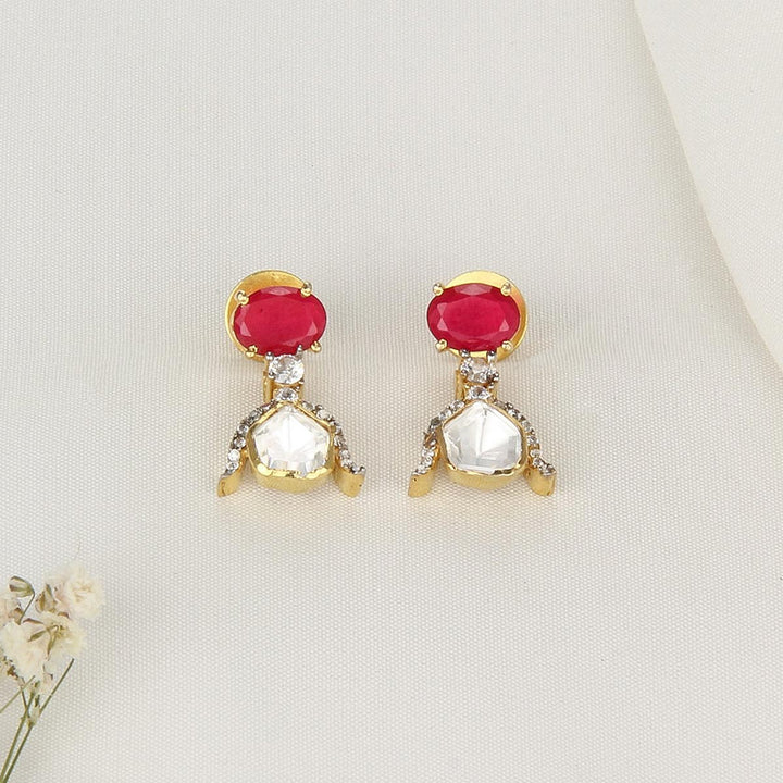 Glitz Moissanite Short Necklace Set