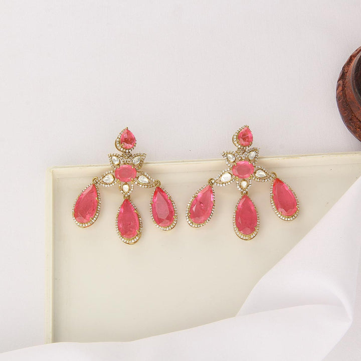 Admirable Moissanite Long Necklace Set