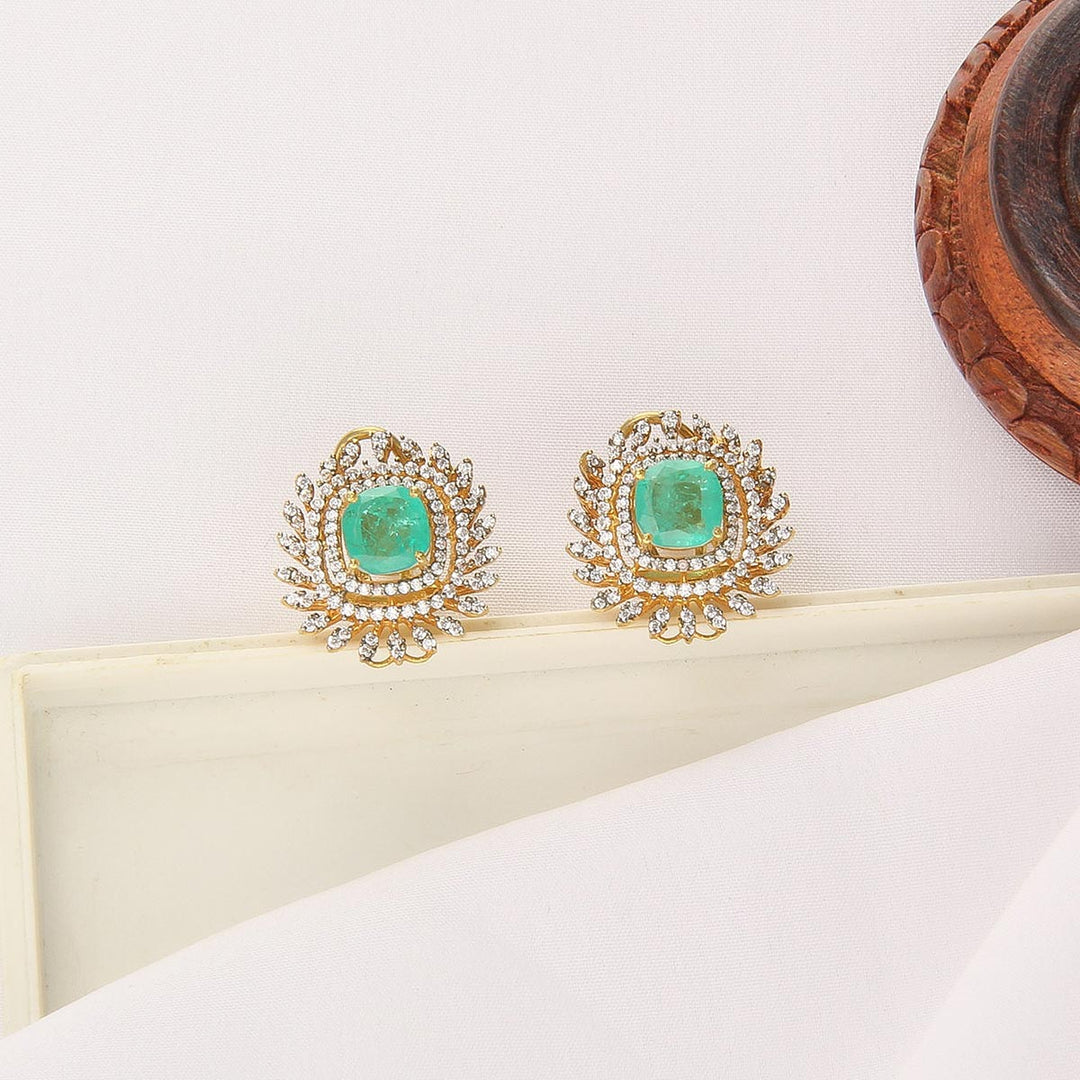 Amazing Moissanite Short Necklace Set