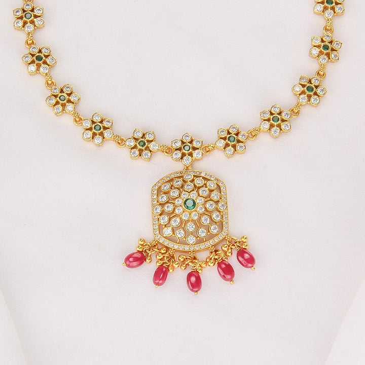 Mehvika Stone Short Necklace