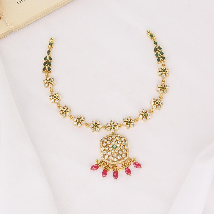 Mehvika Stone Short Necklace