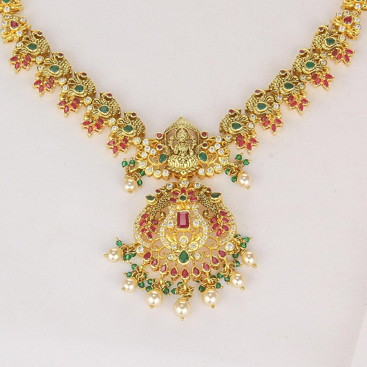 Manisha Pakshi Short Necklace