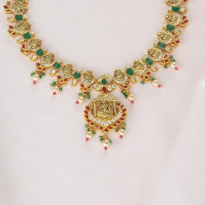 Ziva Pakshi Short Necklace