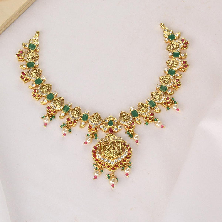 Ziva Pakshi Short Necklace