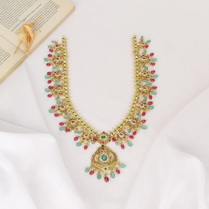 Chic & Trendy Pakshi Long Necklace