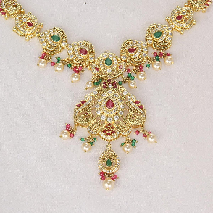 Meera Pakshi Short Necklace