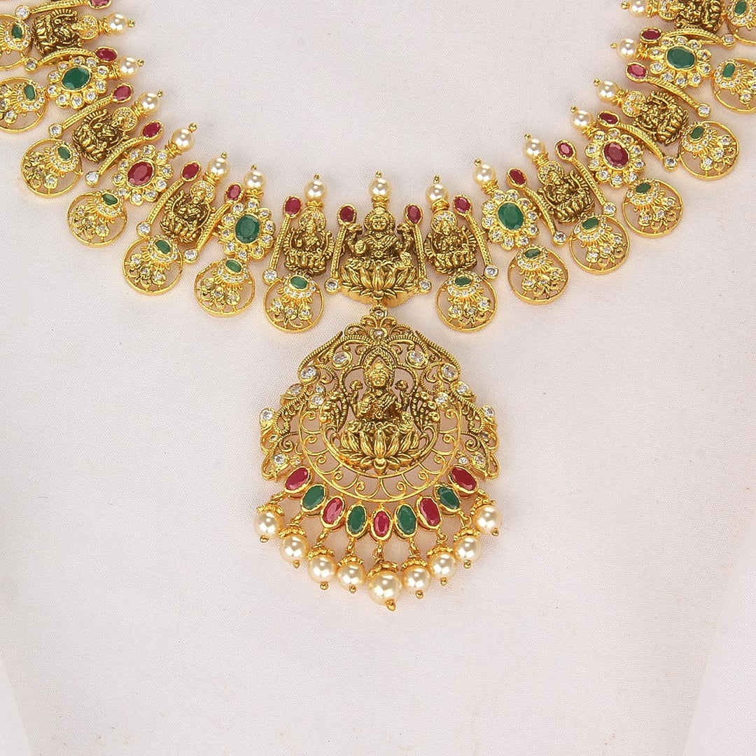 Saumya Pakshi Short Necklace