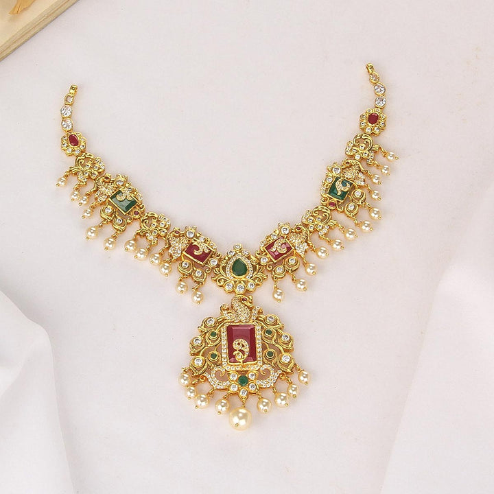 Nazia Pakshi Short Necklace
