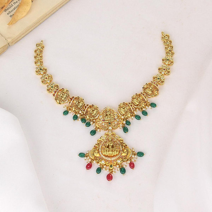 Mystic Pakshi Short Necklace