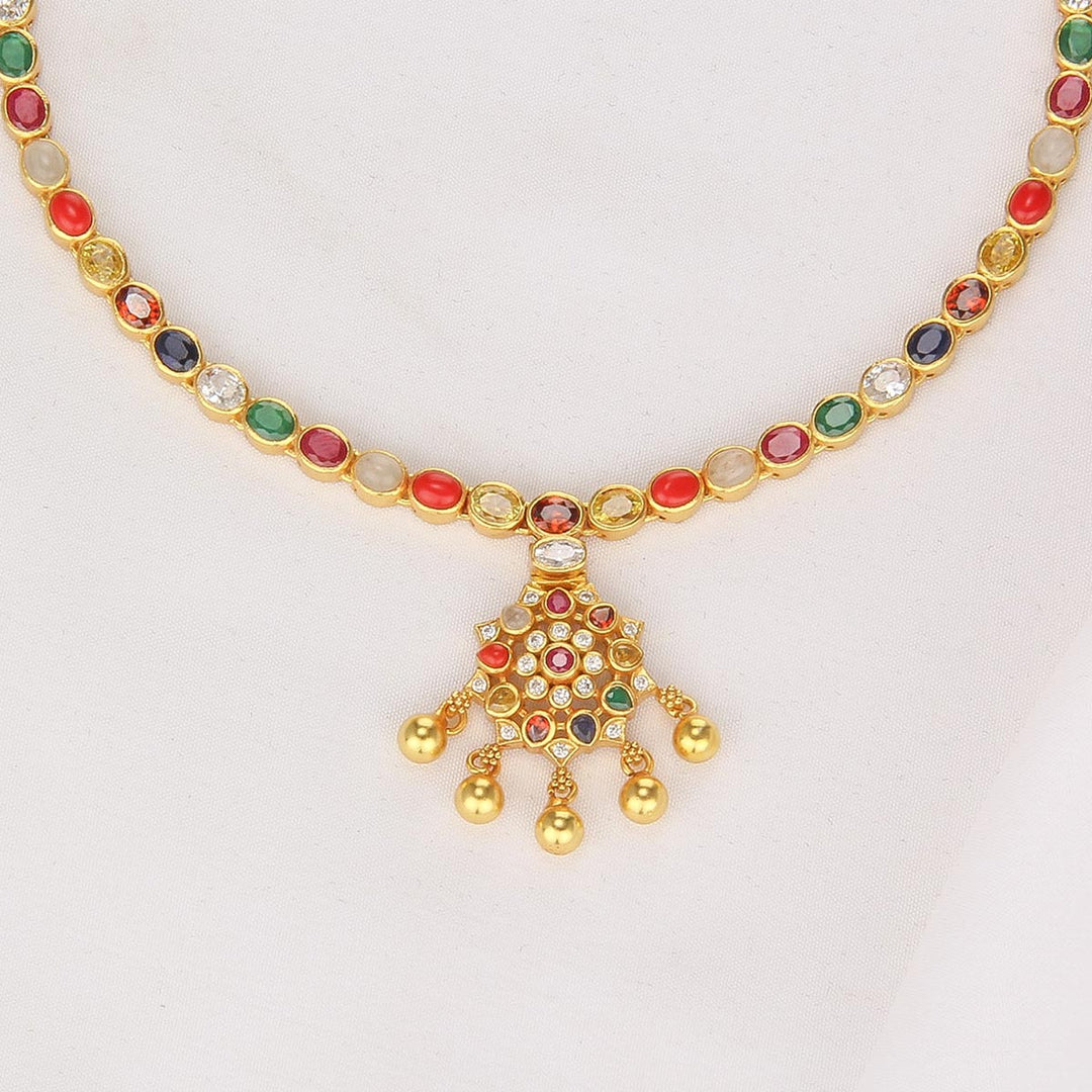 Tavisha Stone Short Necklace