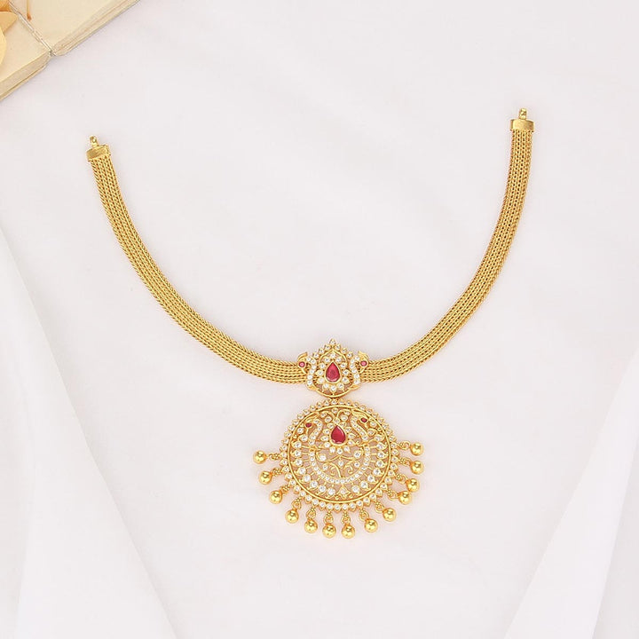 Anvaya Stone Short Necklace