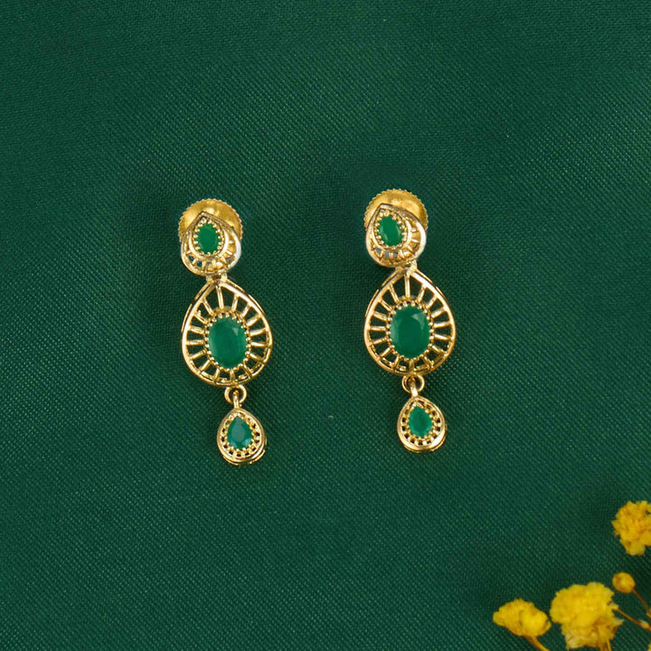 Layer Pakshi Short Necklace Set