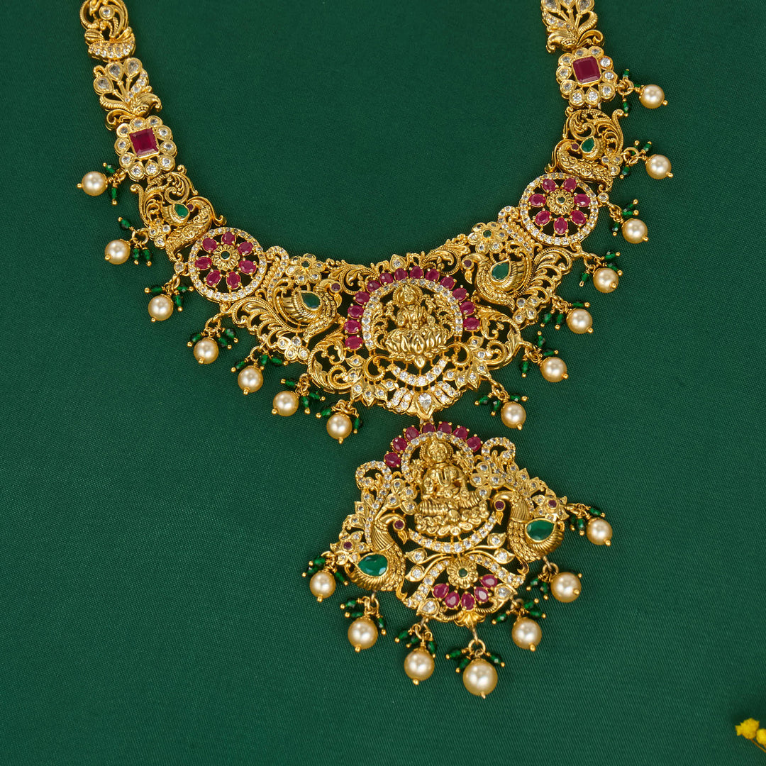 Bridal Long Necklace Set