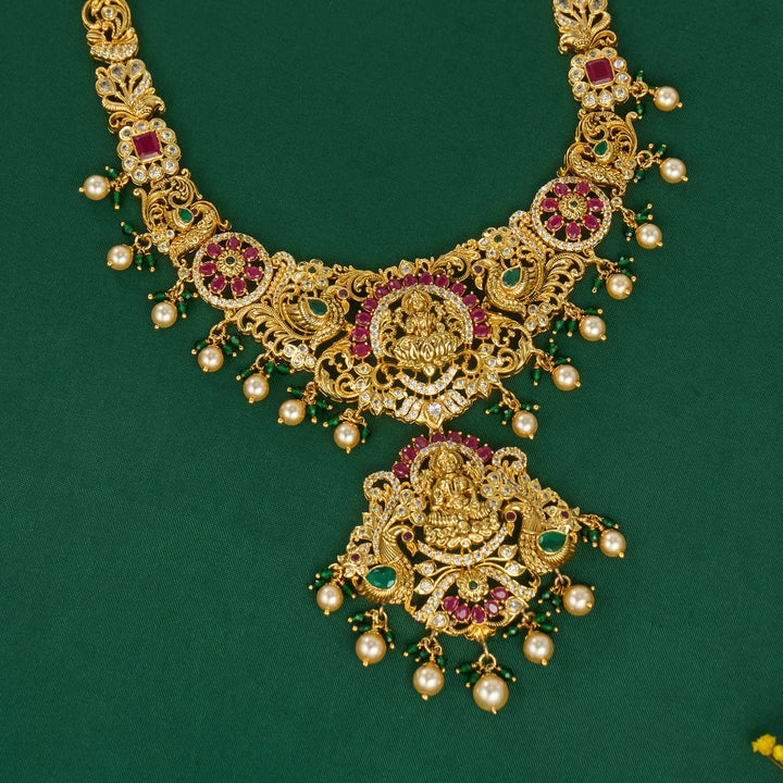 Bridal Long Necklace Set