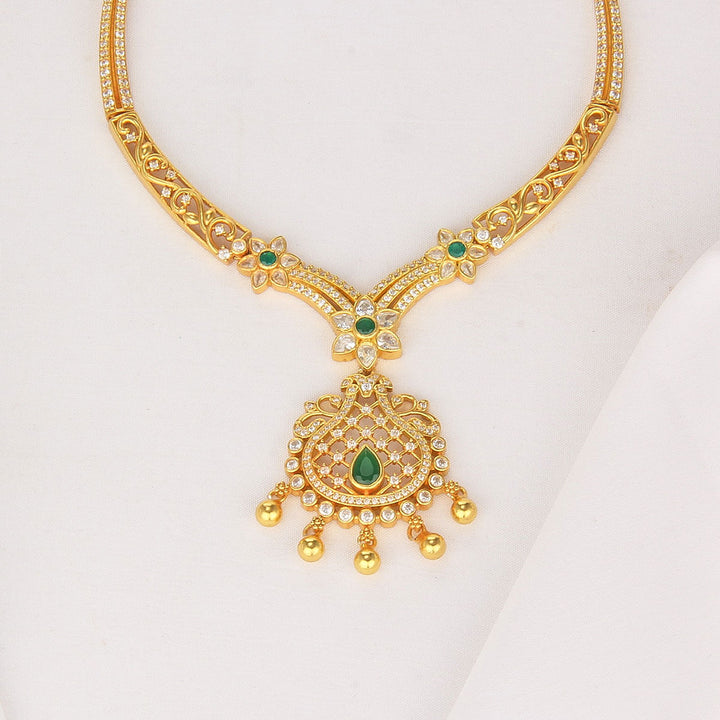 Bindhu Stone Short Necklace