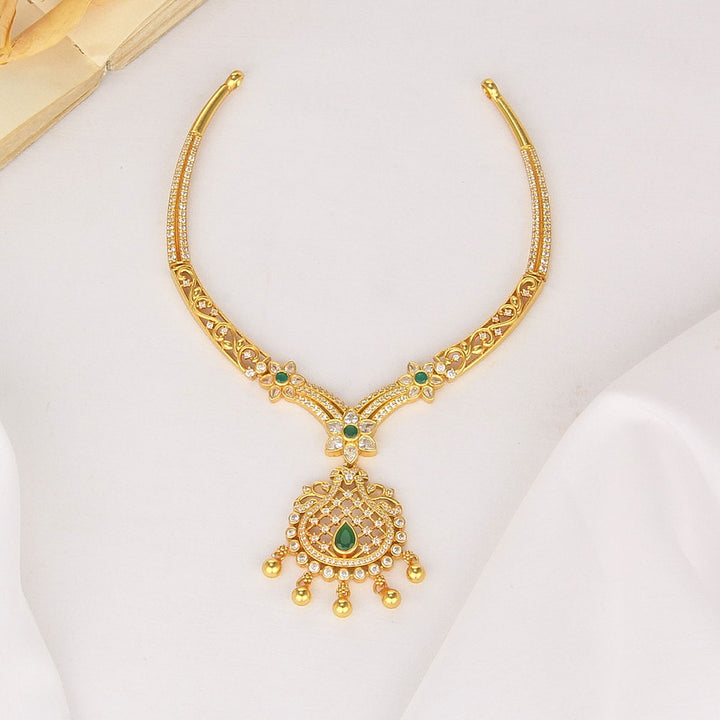 Bindhu Stone Short Necklace
