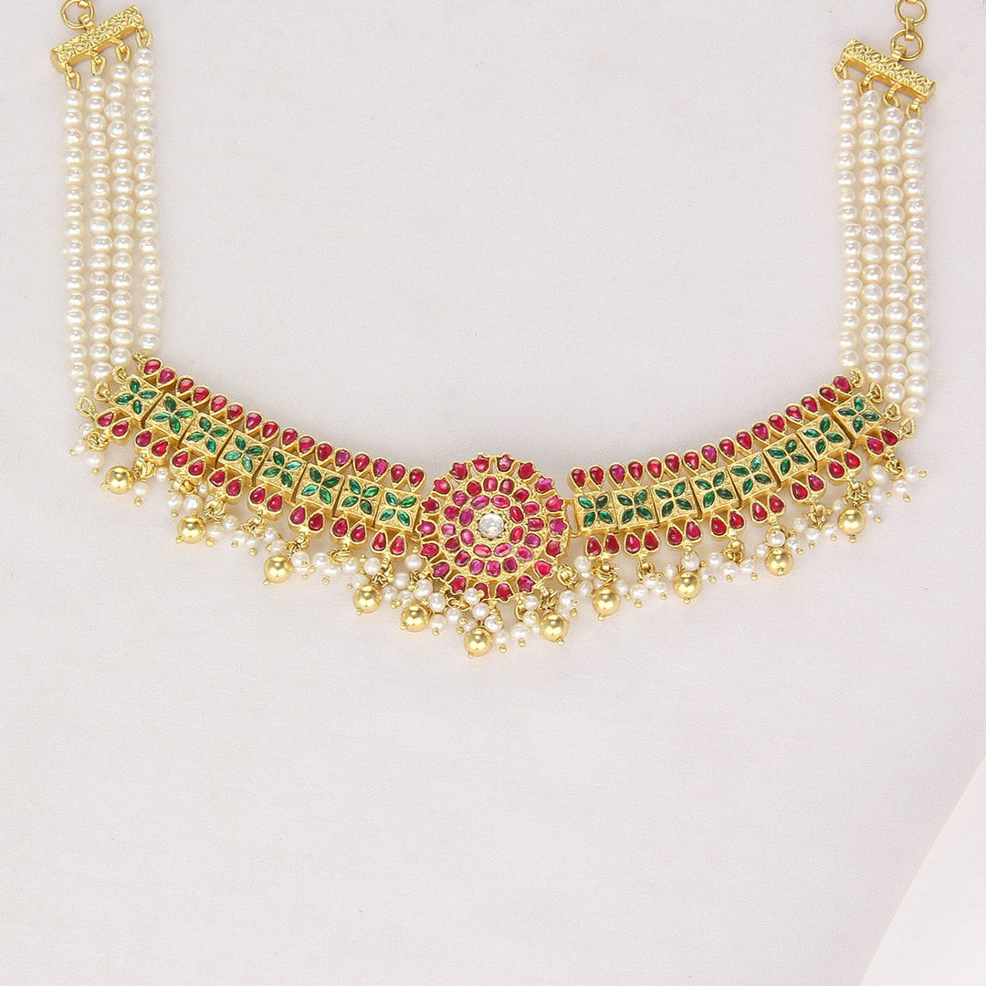 Traditional Kundan Choker Set