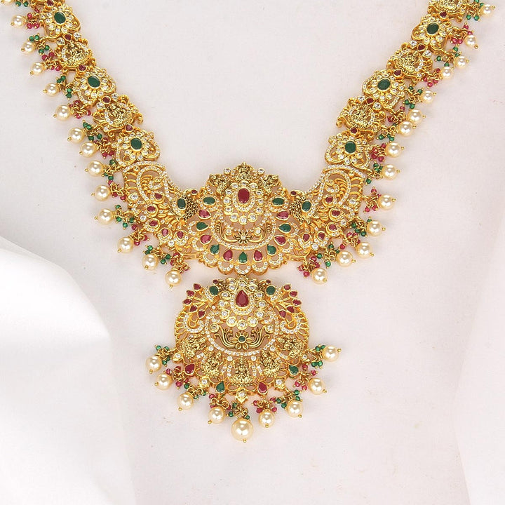 Liyansi Pakshi Long Necklace