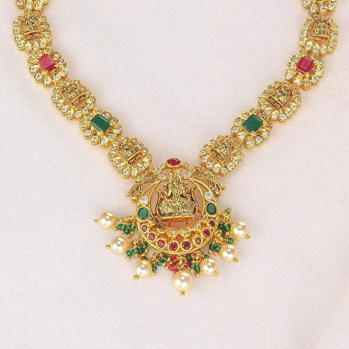 Fabulous Pakshi Short Necklace