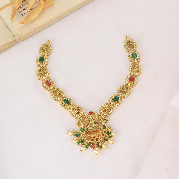 Fabulous Pakshi Short Necklace