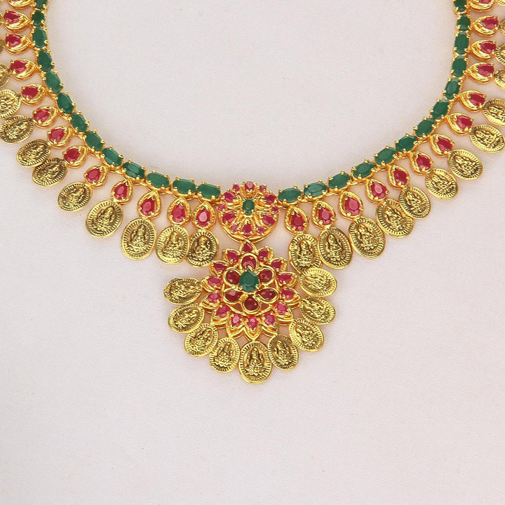 Ishana Pakshi Short Necklace