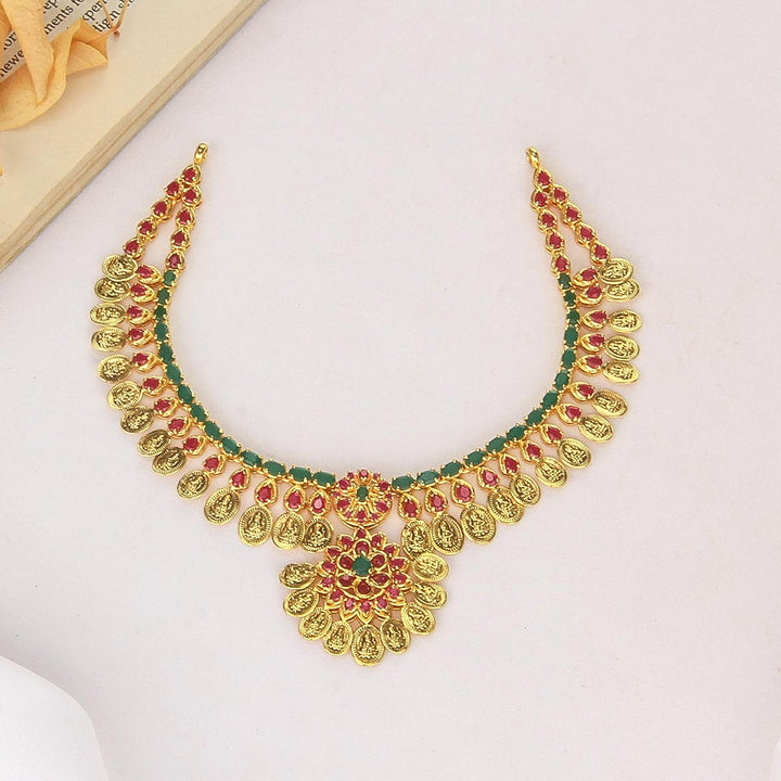 Ishana Pakshi Short Necklace