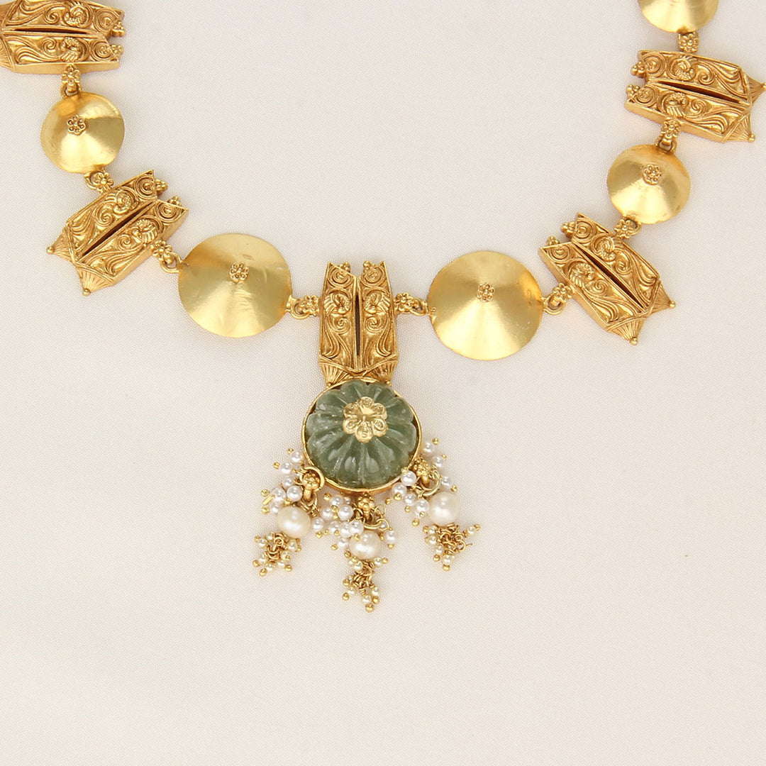 Traditional Boho Short Necklace Set