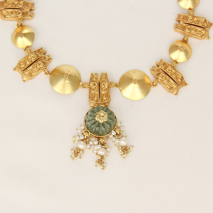 Traditional Boho Short Necklace Set