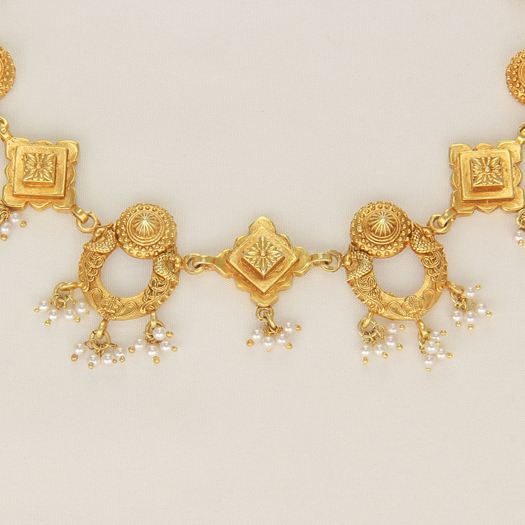 Thishitha Short Necklace Set