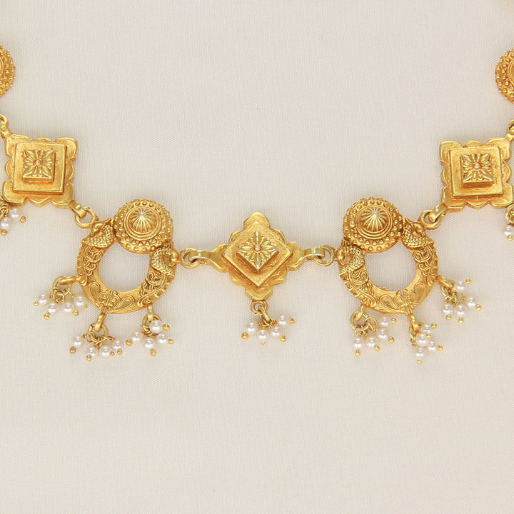 Thishitha Short Necklace Set