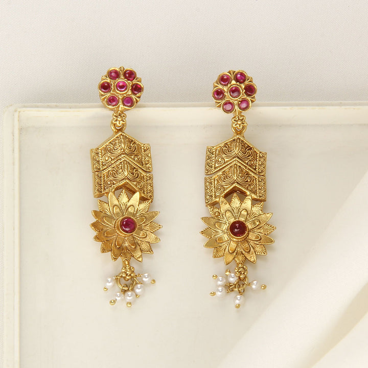 Mindhruka Long Necklace Set