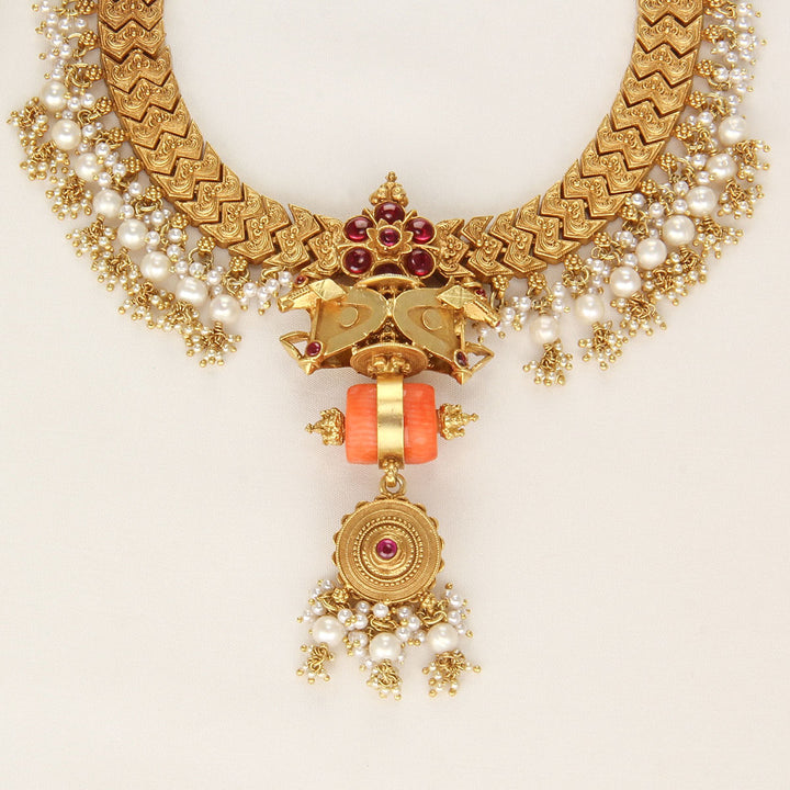 Mindhruka Long Necklace Set