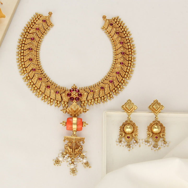 Hallow Boho Long Necklace Set