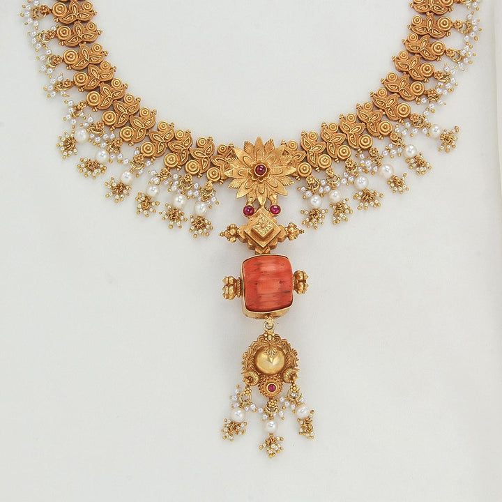 Aarvi Hassvi Boho Long Necklace Set