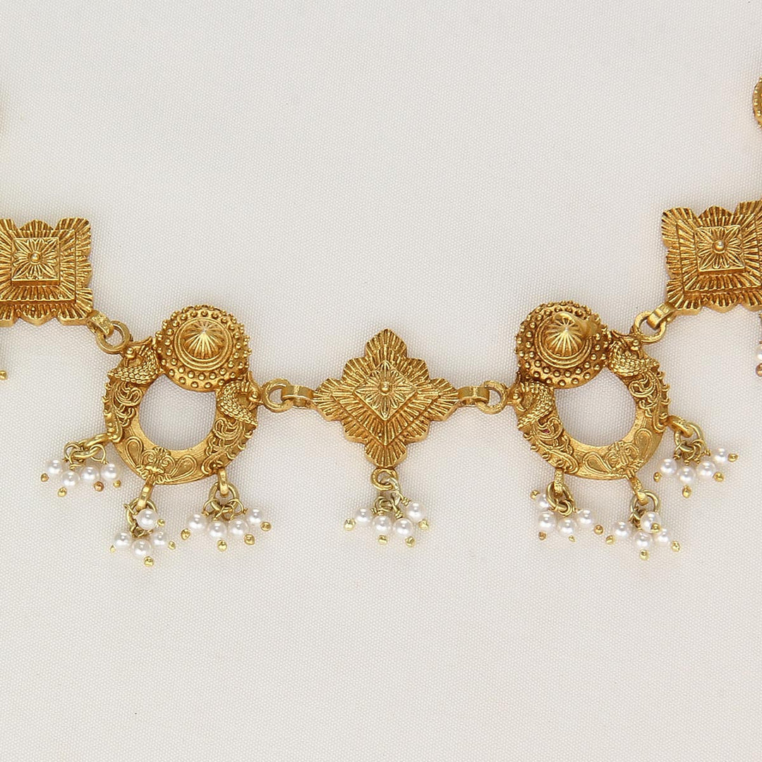 Meadow Glow Short Necklace Set