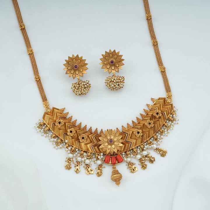 Beautiful Boho Long Necklace Set