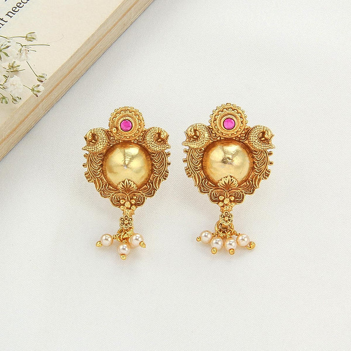 Riza meadow Short Necklace Set