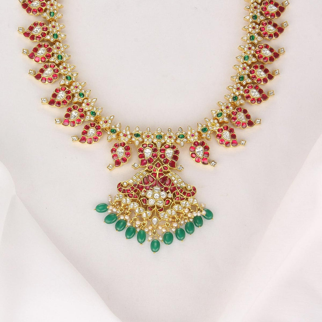 Shinning Kundan Long Necklace