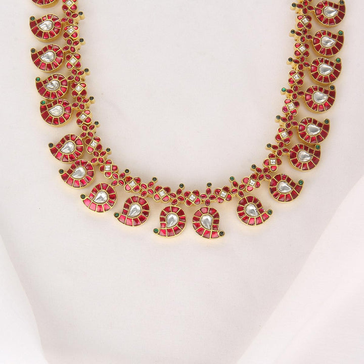 Mathiri Kundan Long Necklace