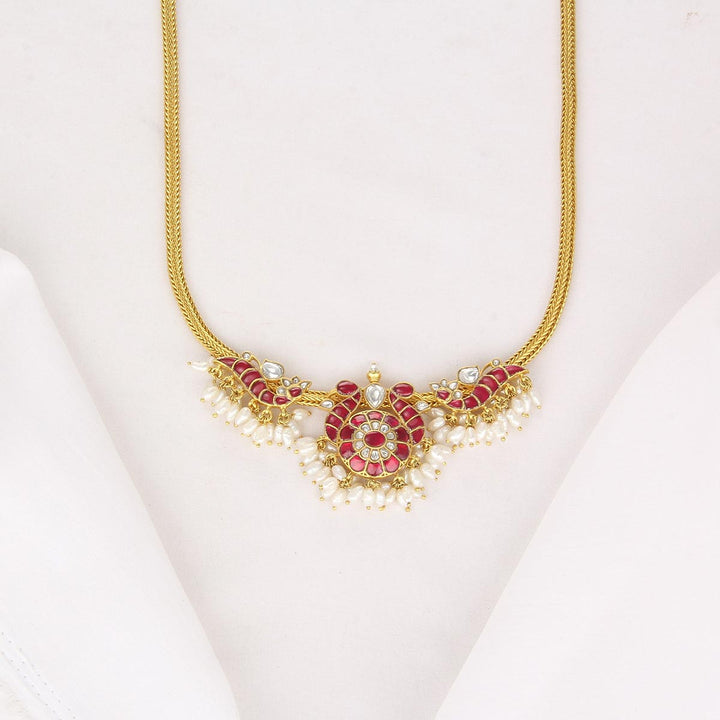 Pavisha Kundan Short Necklace