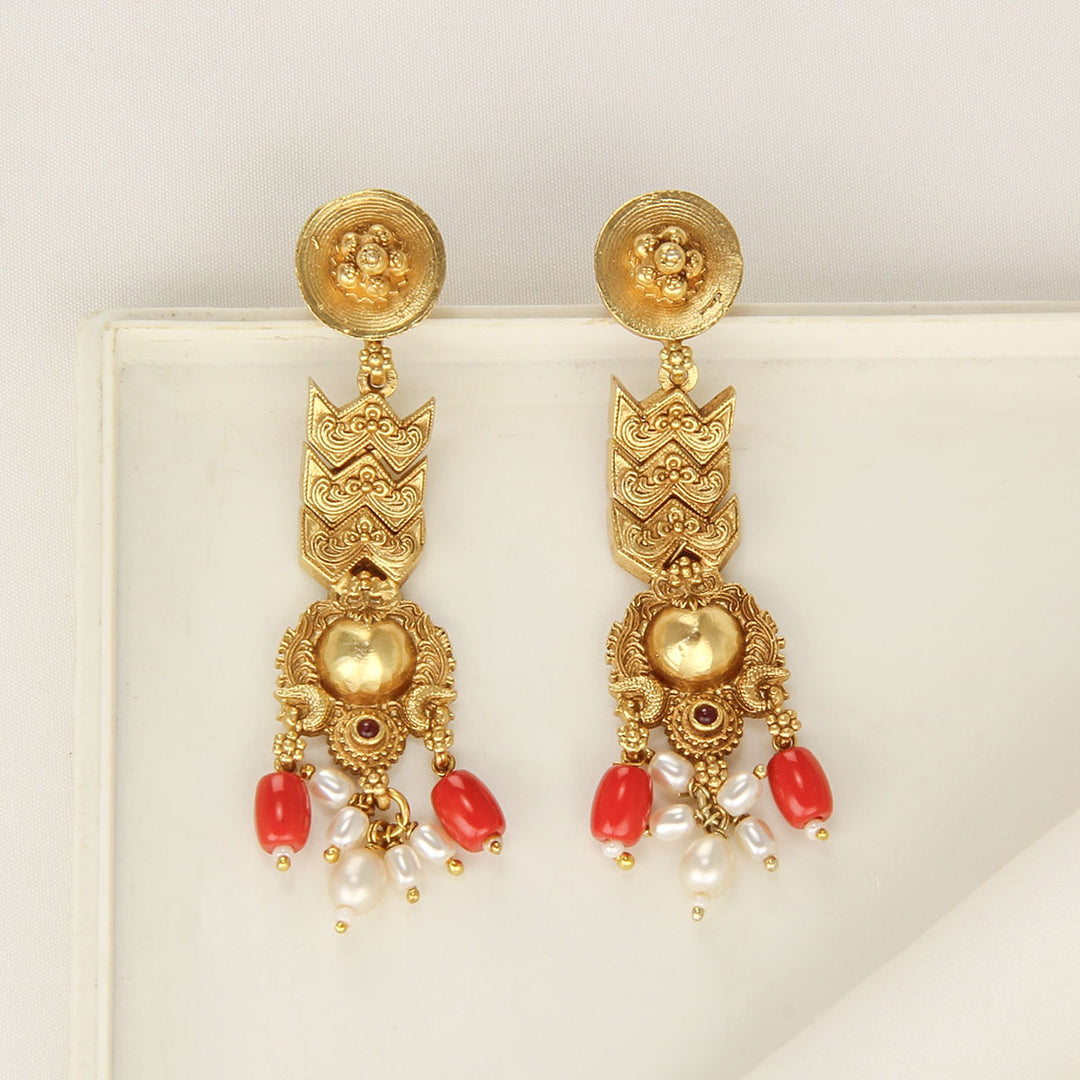 Saahana Boho Long Necklace Set