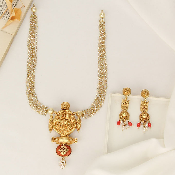 Saahana Boho Long Necklace Set